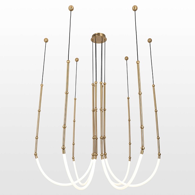 Подвесной светодиодный светильник Lussole Loft BEND LSP-7071 изображение Подвесной светодиодный светильник Lussole Loft BEND LSP-7071 Фото №