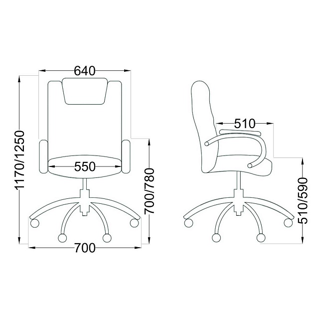 Кресло руководителя AksHome Paradis чёрный, экокожа 55016 изображение 2 Кресло руководителя AksHome Paradis чёрный, экокожа 55016 Фото № 2