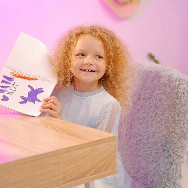 Детское кресло AksHome Fluffy серый, искусственный мех 86382 изображение 16 Детское кресло AksHome Fluffy серый, искусственный мех 86382 Фото № 16