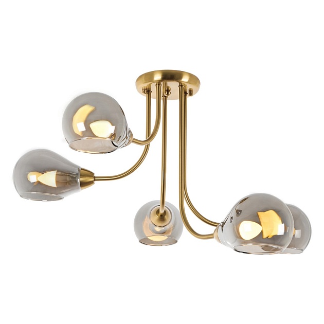 Потолочная люстра MyFar Milagros MR1280-5C изображение Потолочная люстра MyFar Milagros MR1280-5C Фото №