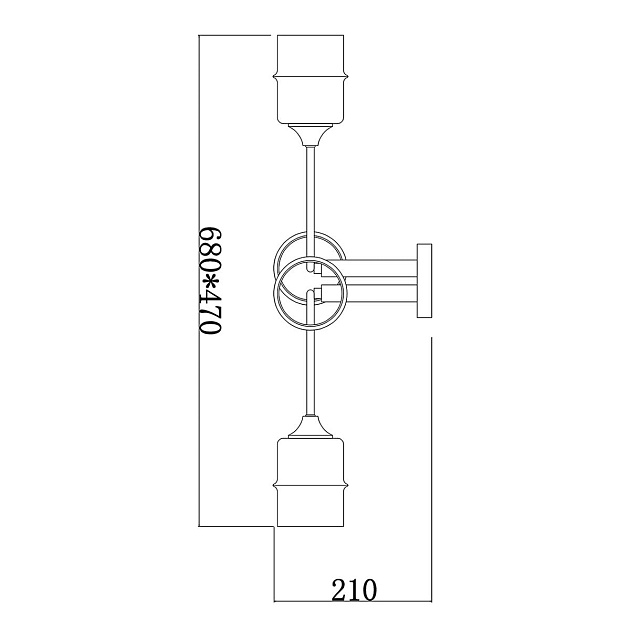 Потолочная люстра Escada MONDRIAN 699/4P изображение 3 Потолочная люстра Escada MONDRIAN 699/4P Фото № 3