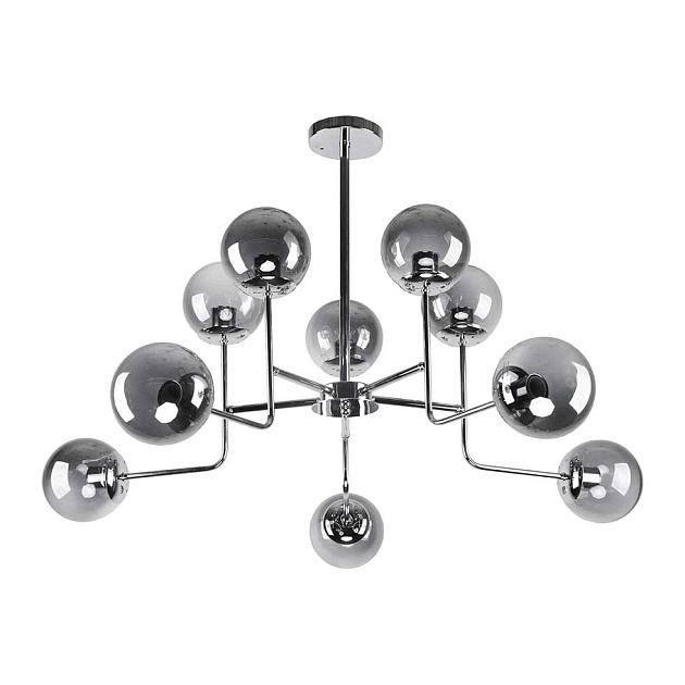 Подвесная люстра ЭкономСвет 10860/10CR SM изображение Подвесная люстра ЭкономСвет 10860/10CR SM Фото №