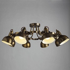 Потолочная люстра Arte Lamp Martin A5216PL-8BR 1