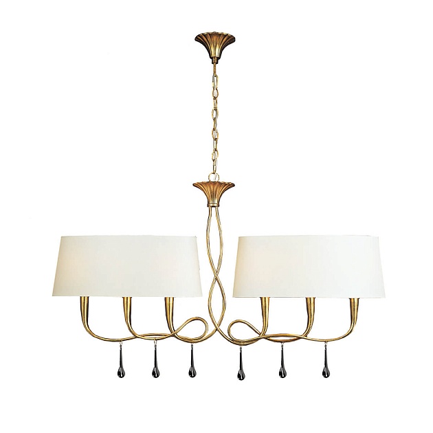 Подвесной светильник Mantra Paola Painted Gold 3541 Фото № 