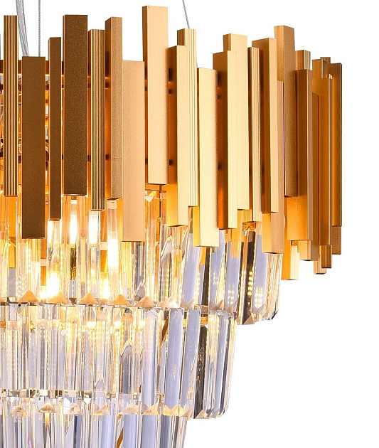 Подвесная люстра Natali Kovaltseva Bellezza 81427/12C Gold Фото № 4