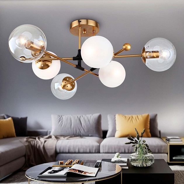 Потолочная люстра Rivoli Darlene 3145-306 Б0055493 изображение 2 Потолочная люстра Rivoli Darlene 3145-306 Б0055493 Фото № 2