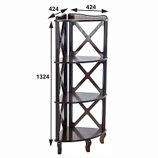 Стеллаж Мебелик Джульетта-3 005838 2