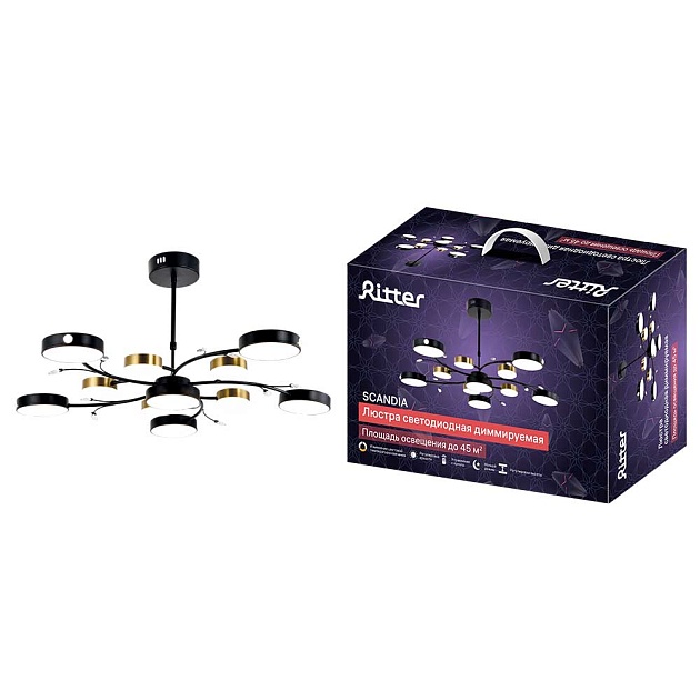 Потолочная люстра Ritter SCANDIA 51651 8 Фото № 