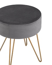 Пуф Stool Group Спейси велюр серый vd-spacy-b27 2