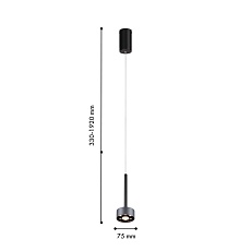 Подвесной светодиодный светильник Favourite Skive 4318-1P 1