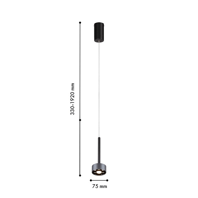 Подвесной светодиодный светильник Favourite Skive 4318-1P Фото № 2