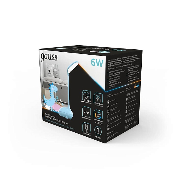 Настольная светодиодная лампа Gauss GT7016 Фото № 5