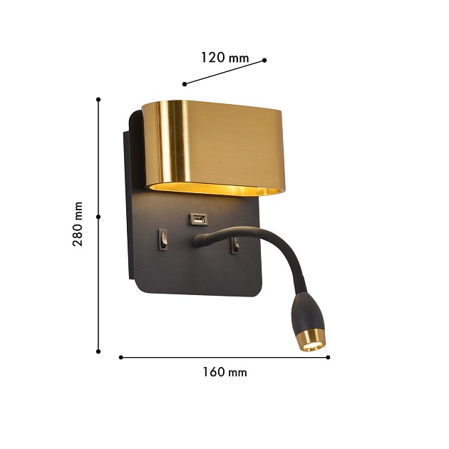 Настенный светодиодный светильник F-Promo Parret 4475-2W изображение 2 Настенный светодиодный светильник F-Promo Parret 4475-2W Фото № 2