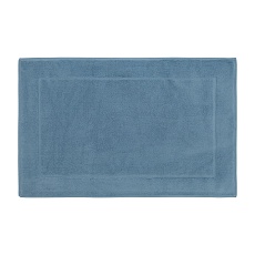 Коврик Tkano для ванной джинсово-синего цвета из коллекции Essential, 50х80 см TK22-BM0001