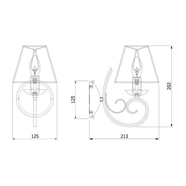 Бра Bogates 280/1 Фото № 2