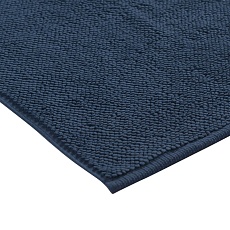 Коврик Tkano для ванной ворсовый из чесаного хлопка темно-синего цвета из коллекции Essential, 50х80 см TK20-BM0002 4