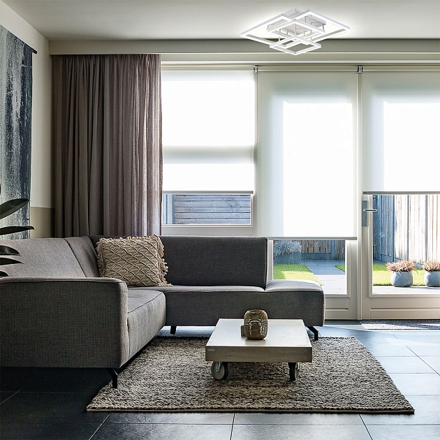 Потолочный светодиодный светильник Escada Union 10229/4LED White Фото № 7