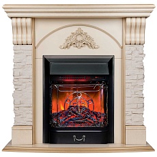 Электрокамин Realflame Athena WT с очагом Majestic Lux Black RC 305128