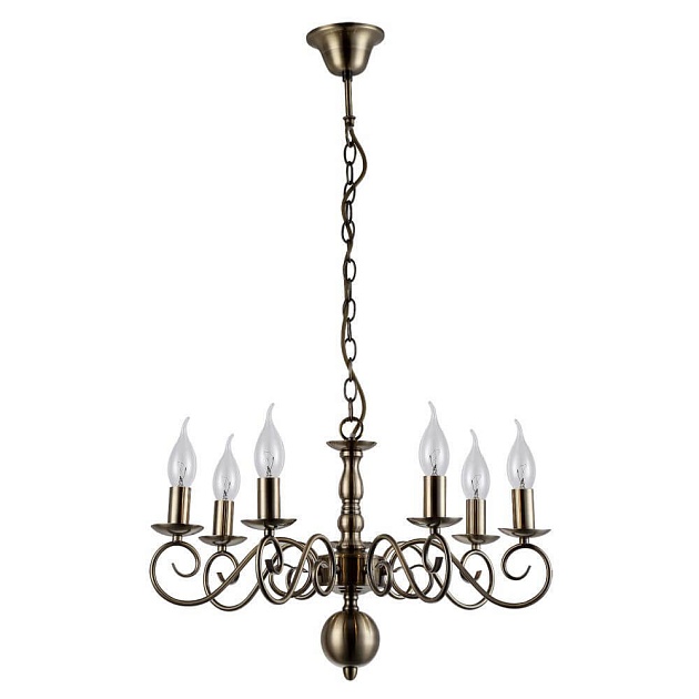 Подвесная люстра Arte Lamp A1129LM-7AB Фото № 