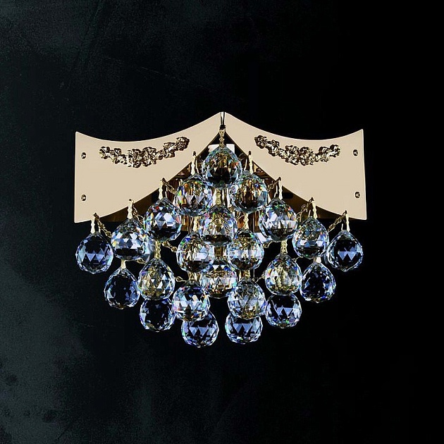 Настенный светильник Artglass Dahlia Polished CE Фото № 