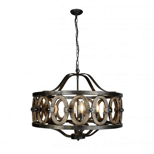 Подвесная люстра iLamp Organic Loft192-6 изображение Подвесная люстра iLamp Organic Loft192-6 Фото №