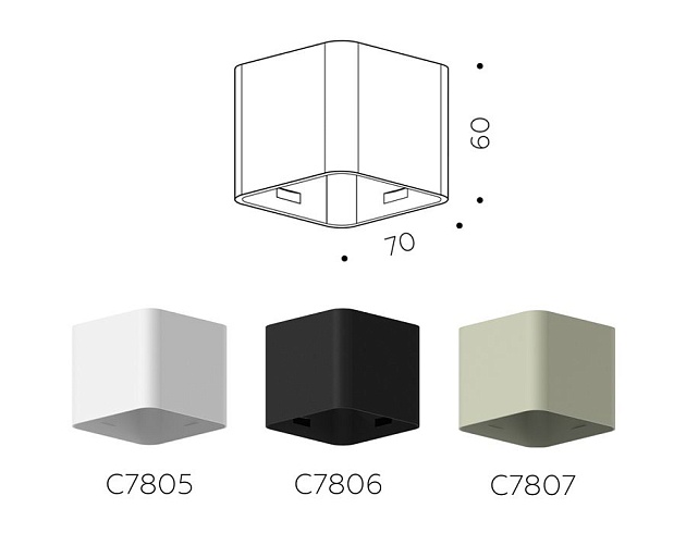 Корпус светильника Ambrella light DIY Spot C7805 Фото № 4