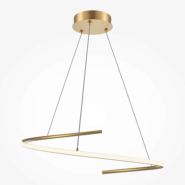 Подвесной светодиодный светильник Maytoni Curve MOD242PL-L33BSK изображение 4 Подвесной светодиодный светильник Maytoni Curve MOD242PL-L33BSK Фото № 4