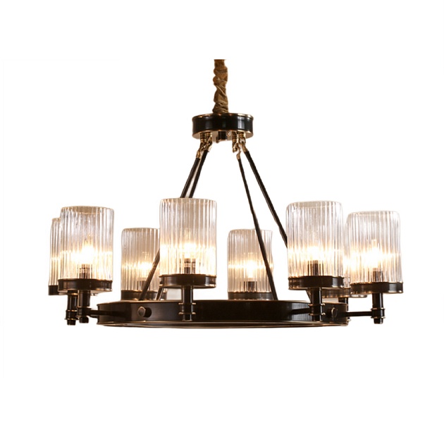 Подвесная люстра Romatti Kobo Swansea 6001-8B Фото № 