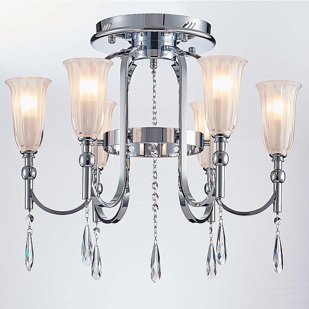 Потолочная люстра Newport 4806/PL chrome М0063689 Фото № 