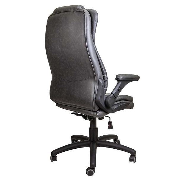 Кресло руководителя AksHome Aurora графит, экокожа 65466 Фото № 7