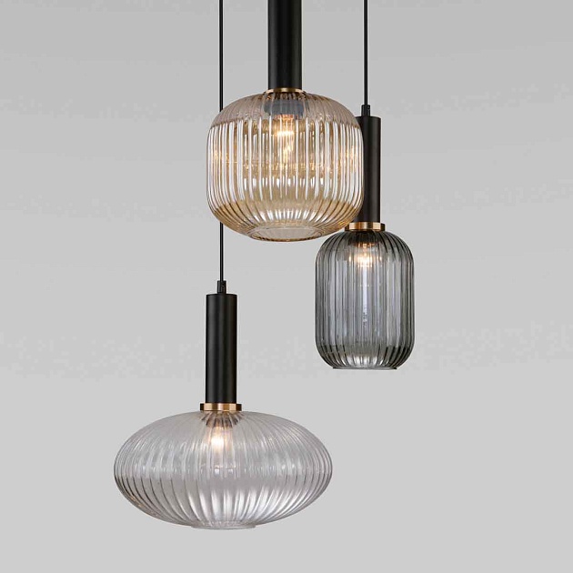 Подвесной светильник Eurosvet Bravo 50183/3 черный Фото № 4