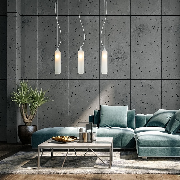 Подвесной светильник Eurosvet Siesta 50252/1 белый матовый изображение 6 Подвесной светильник Eurosvet Siesta 50252/1 белый матовый Фото № 6