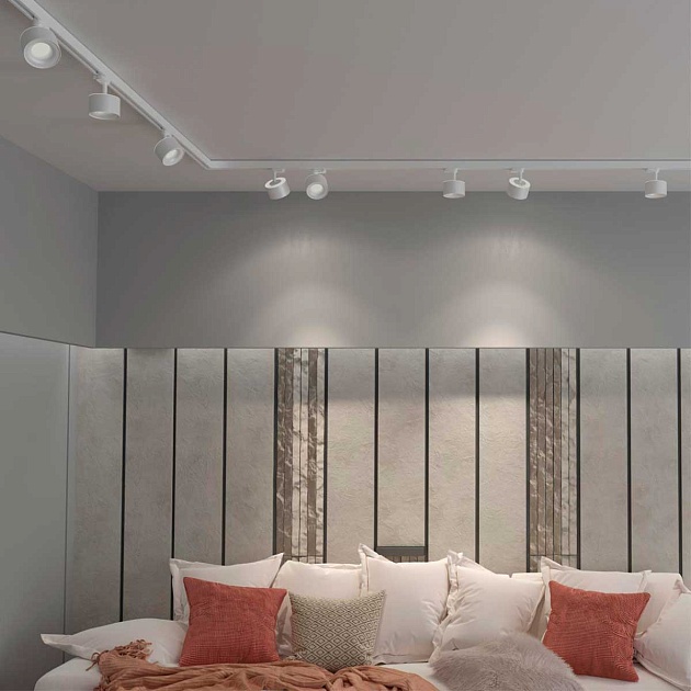 Трековый трехфазный светодиодный светильник Novotech Port Giro 358976 изображение 7 Трековый трехфазный светодиодный светильник Novotech Port Giro 358976 Фото № 7