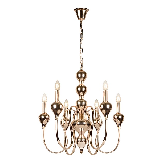 Подвесная люстра iLamp Lady 88003-6 GD Фото № 