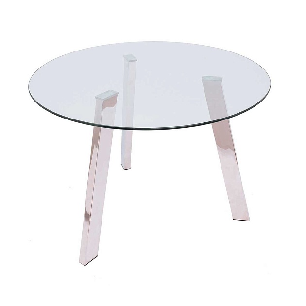 Кухонный стол AksHome Charlotta прозрачный, закаленное стекло 79604 изображение Кухонный стол AksHome Charlotta прозрачный, закаленное стекло 79604 Фото №