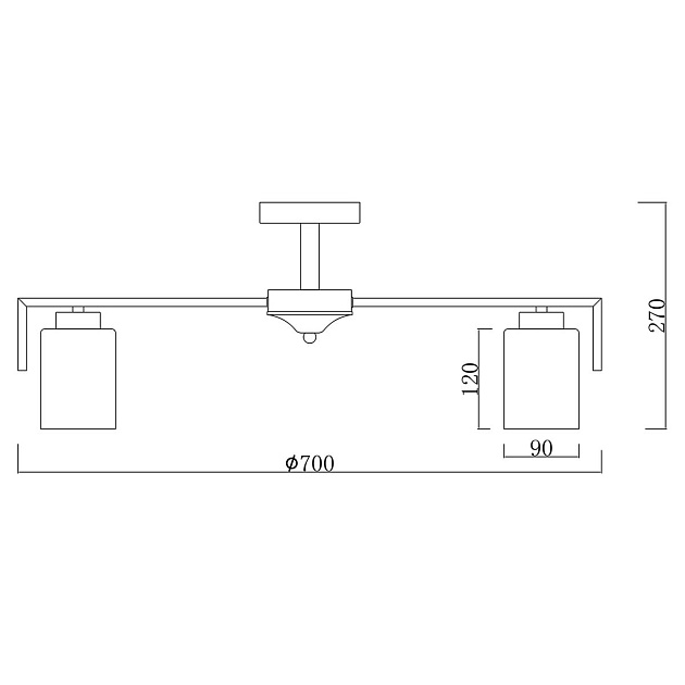 Потолочная люстра Escada Style 1142/7P Gold изображение 2 Потолочная люстра Escada Style 1142/7P Gold Фото № 2