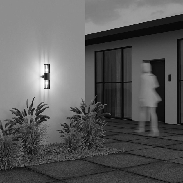 Уличный настенный светильник Maytoni Barrel O453WL-02GF Фото № 3