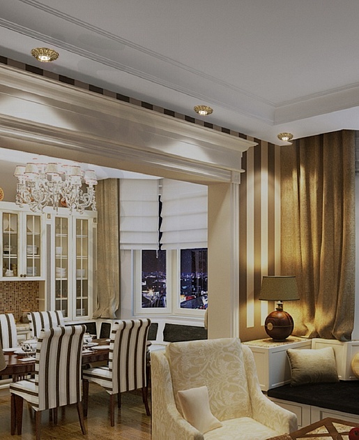 Встраиваемый светильник Reccagni Angelo Spot 1077 Oro изображение 2 Встраиваемый светильник Reccagni Angelo Spot 1077 Oro Фото № 2