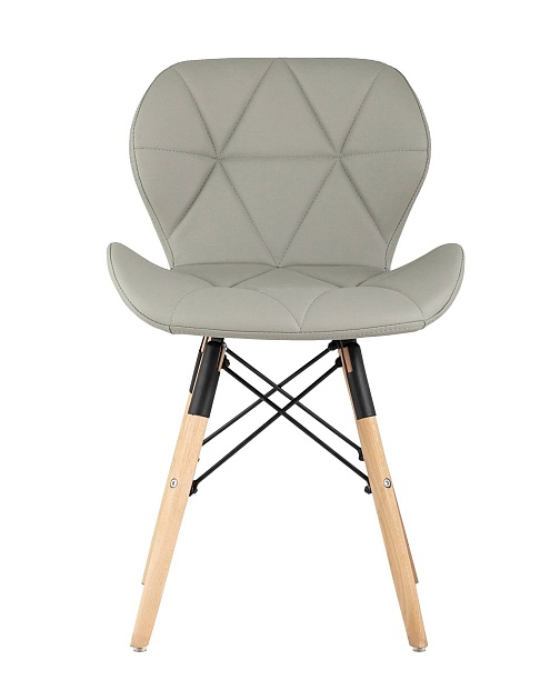 Кухонный стул Stool Group Бон экокожа серый DC-19122601 grey изображение 2 Кухонный стул Stool Group Бон экокожа серый DC-19122601 grey Фото № 2