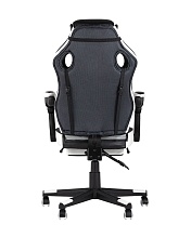 Игровое кресло Stool Group Virage черное с белым BURGENDY YKC 3