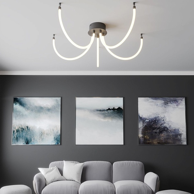 Подвесной светодиодный светильник Novotech Ramo Konst 359327 изображение 7 Подвесной светодиодный светильник Novotech Ramo Konst 359327 Фото № 7