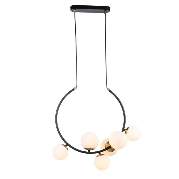 Подвесная люстра Indigo Nuvole 11002/6P Black V000088 Фото № 