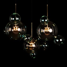 Подвесной светодиодный светильник Loft IT Bolle 2027-S3 Blue 1