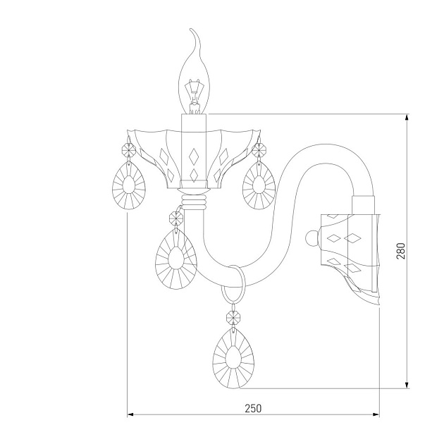 Бра Bogates Lecce 310/1 Strotskis Фото № 2