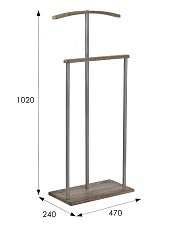 Костюмная вешалка Мебелик Дэви 1 007462 2