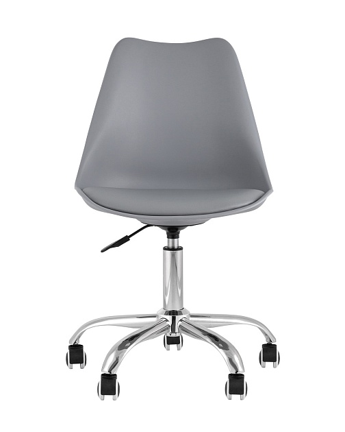 Офисный стул Stool Group BLOK пластиковый серый Y818 grey изображение 3 Офисный стул Stool Group BLOK пластиковый серый Y818 grey Фото № 3