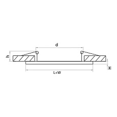 Рамка Lightstar Domino Quadro 214547 1