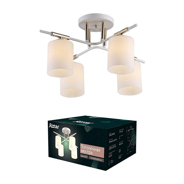 Потолочная люстра Ritter Salerno 52559 2 Фото № 2