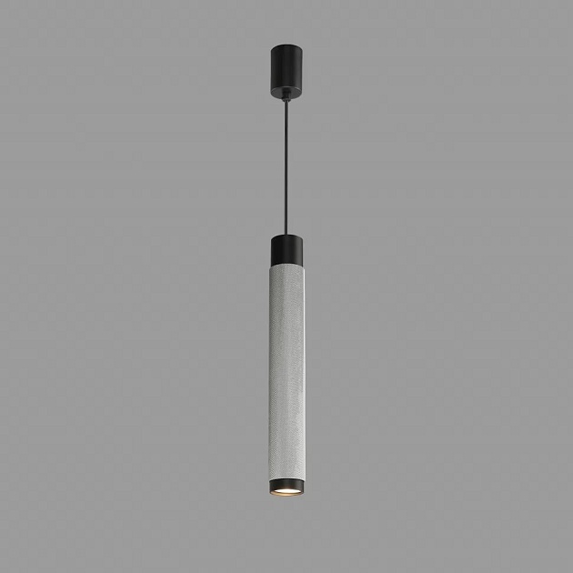 Подвесной светильник iLedex Delta 2366-1 BK+SL Фото № 5