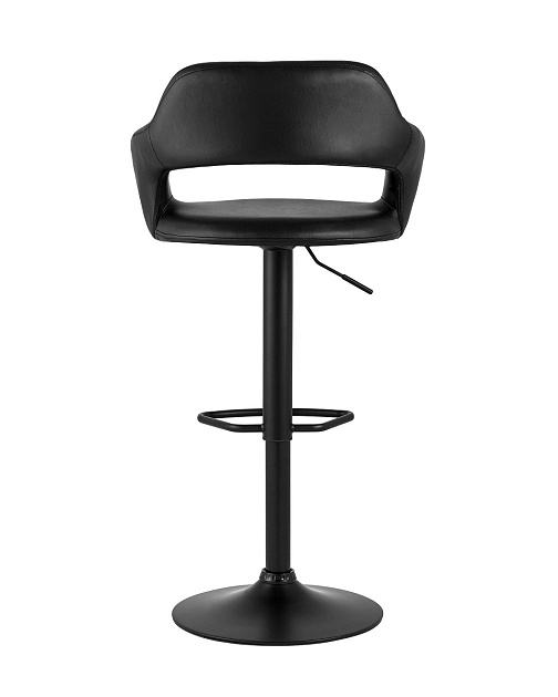 Барный стул Stool Group Рич черный черная ножка PEACHEY BLACK Фото № 4